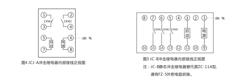 JCJ-B靜態交流沖擊繼電器技術指標及注意事項圖1 JCJ-B靜態交流沖擊繼電器技術指標及注意事項圖1