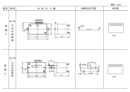 GL-25過流繼電器外形結(jié)構(gòu)及安裝尺寸圖片 GL-25過流繼電器外形結(jié)構(gòu)及安裝尺寸圖片