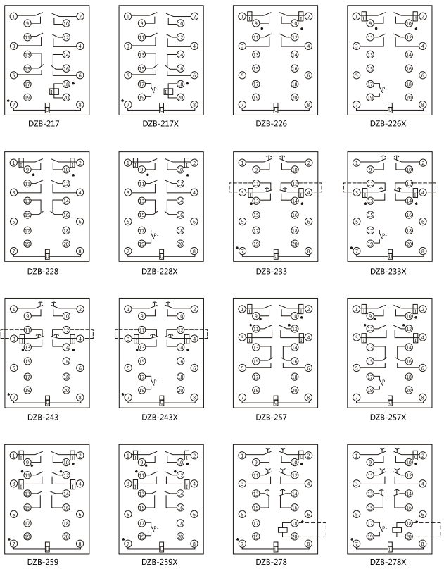 內(nèi)部接線圖 內(nèi)部接線圖